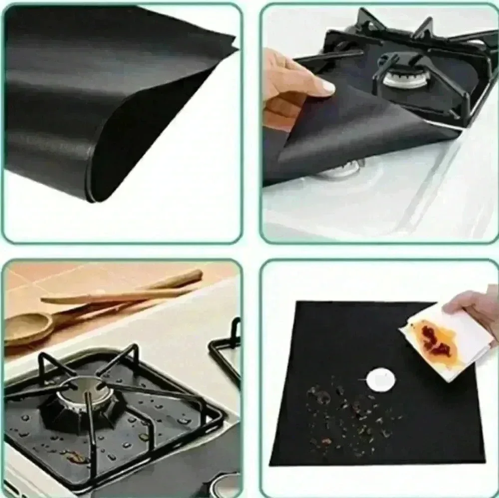 3/$25🔥4 Pcs Premium extra 2mm thick Reusable Gas